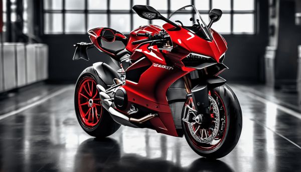 Puissance et épaisseur de la ducati superleggera v4